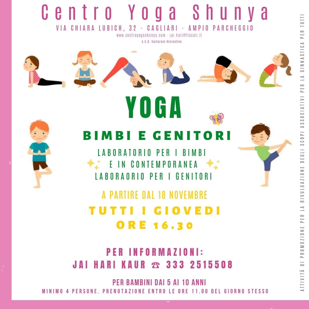 Yoga bimbi e genitori @ Centro Yoga Shunya